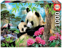 Educa - Puzzle de 1000 Piezas Osos Panda. Incluye Pegamento Fix Puzzle. + 14 años Educa 17995 - details 0