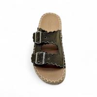 Calzados soraia, Sandalias con Plataforma de Yute y Doble Hebilla, Chanclas con Plataforma de Esparto y Tiras Festoneadas, Calzado Casual con Plataforma de Yute y Diseño Cómodo Liso Bohemio - details 13