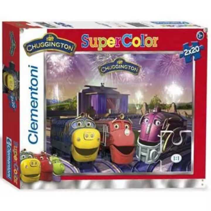 Puzzle 20 Piezas Tren Chuggington Clementoni - 1
