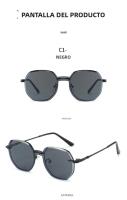Gafas De Sol Removibles Para Hombres Y Mujeres Hexagonales Con Lentes Anti Luz Azul Para Computadora Gafas De Sol Rectangular Para Adultos - details 8