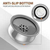 Tazón Flotante Para Mascotas De 4.3L Acero Inoxidable Dispensador De Agua Portátil Para Perros Y Gatos Accesorios Para Mascotas - details 5