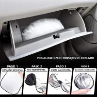 Nueva Cobertura De Parabrisas Para Coche Visor De Ventana Protector Anti-Sol Plegable Cortina De Protección UV Accesorios De Estilo - details 4