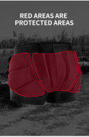 WOSAWE Pantalones De Protección Para Adultos Para Motocicleta Snowboard Patinaje Hockey Deportes Cortos MTB Equipamiento De Protección De Hombros Y Caderas - details 5