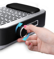 Aspiradora De Uñas Profesional 80W Recargable Con Filtro Removible Para Pediura Y Manicura Herramientas De Salón De Belleza - details 6