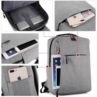 Mochipa para portátil de gran capacidad para hombre, Morral Escolar multicuonal de viaje with Carga USB, Oxford, impermeable - details 6