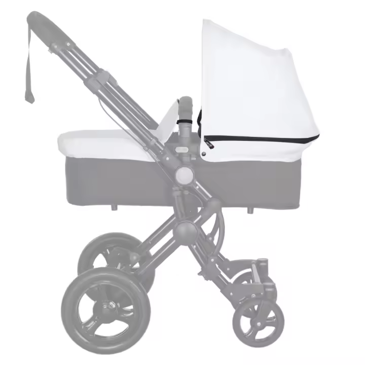 Set extensible y ventilado Baby Ace Blanco - Incluye Varillas y Adaptadores  NO ES UN COCHECITO - 1