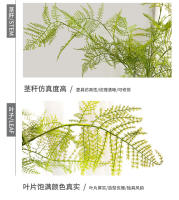 Fern Artificial De Gran Tamaño En Verde Para Decoración De Hogar Y Bodas Adorno De Mesa Japonés Zen Prop De Fotografía De Interior - details 6