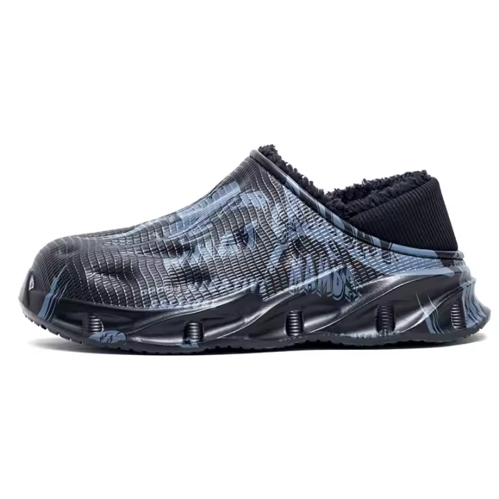 Zapatillas De Invierno Para Hombre Con Plush EVA Impermeables Antideslizantes Para Interior Y Exterior Casual Unisex Talla Verdadera - 1
