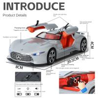 Modelo De Coche De Aleación Simulación 1/24 Benz AMG Vision GT Juguete Metálico Para Colección Regalo De Cumpleaños Para Niños Decoración Para El Hogar - details 2