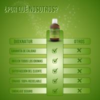 Dioxnatur DMSO 99,9% 250ml Dimetilsulfóxido Grado Farmacéutico - Botella + Spray Vaporizador cristal ámbar - details 2