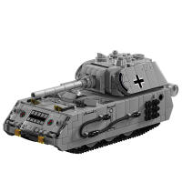 Bloques De Construcción Para Niños Modelo De Tanque Panzerkampfwagen VIII Maus De La Segunda Guerra Mundial WW2 Juguetes Educativos Para Adolescentes Y Adultos - details 5