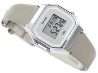 Reloj mujer Vintage Iconic Casio  LA680WEL-8E alarma cronómetro luz LED correa de cuero - details 3