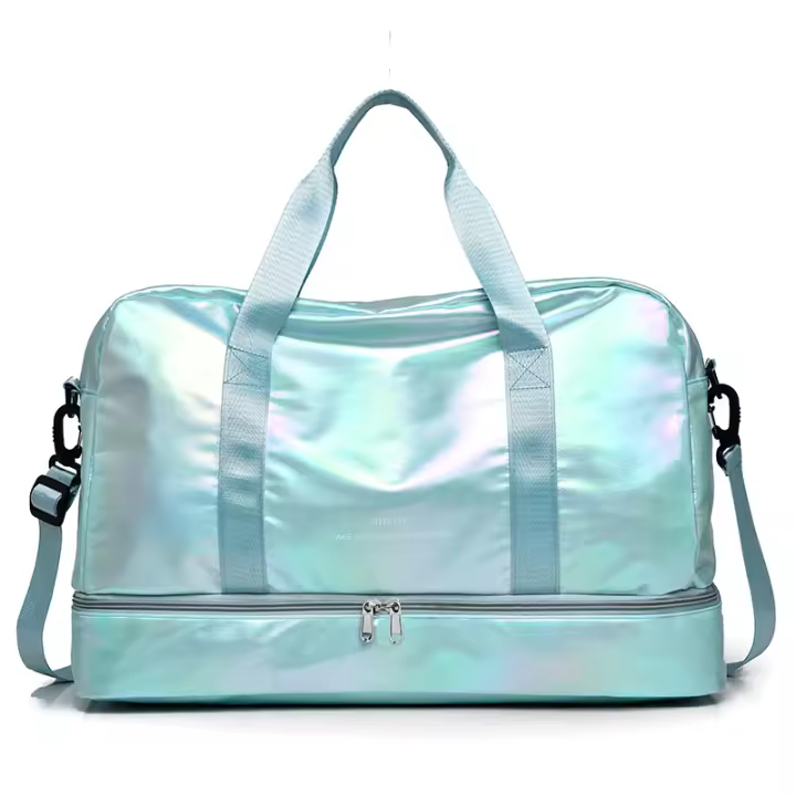 Bolso de Viaje para Mujer AOTTLA Bolso de Mano de Gran Capacidad Bolso de Hombre Casual Bolso de Sport de Separación Seco y Húmedo Material de Lining ZMN062 Hecho en Nylon - 1