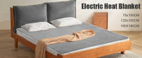 Manta Eléctrica Con Termostato Automático Calefactor De Cama Calentador De Matrícula 220V Para Dormitorio Calentador Rápido - details 0