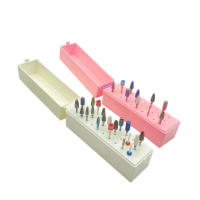 Soporte Organizador De Uñas Para Brocas De Taladro 30 Agujeros Antipolvo Dispensador De Herramientas De Manicura (No Incluye Brocas) - details 4