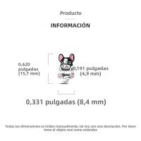 Encantadores Colgantes De Animales De Plata Para Mujer Joyería De Pulsera Y Collar Con Encantos De Pingüino Y Aguacate Pulsera De Bangle - details 29