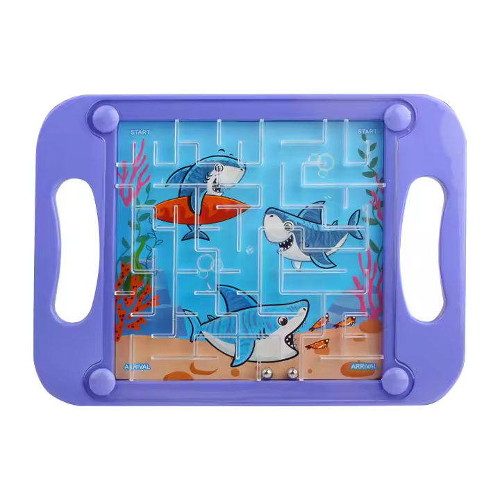 Juguete Educativo 3D Laberinto Para Niños Juego De Equilibrio Y Memoria Montessori Regalo Para Bebés Desarrollo Cerebral - 1