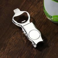 Abrebotellas Multifuncional De Acero Inoxidable Con Tapa Sellada Herramienta De Apertura De Cerveza Para Cocina Y Barra Accesorio De Hogar - details 0