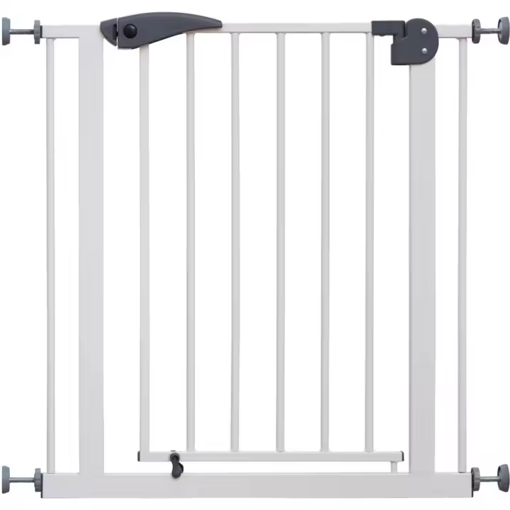 Barreira De Segurança babyGO Safety Gate White - 1