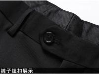 Traje De Novio Para Hombre Elegante Y Profesional Con Pantalones Color Sólido Moda Casual Talla Slim M-6XL Incluye Chaqueta Y Pantalones - details 23