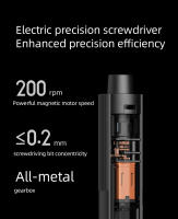 Kit De Destornillador Eléctrico XIAOMI Mijia Recargable Portátil Con 2 Velocidades Acero S2 Y S24 Torque Para Uso Diario Precisión - details 4