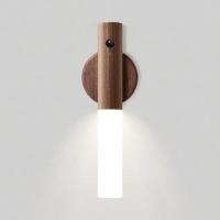 Luz De Noche Inteligente Inducción Corporal Humana 1pc LED Recargable Para Pasillo Armario Pared Baño Luz De Pared De Casa - details 0