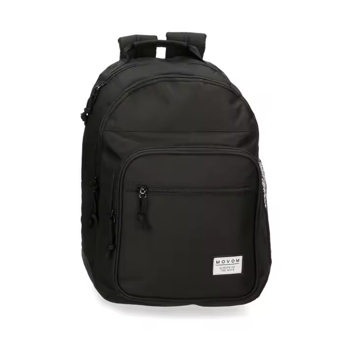 MOCHILA ADAPTABLE MOVOM ALWAYS ON THE MOVE, COLOR NEGRO, 42CM - ¡Ideal para estar siempre en movimiento! - 1