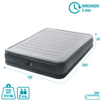 Cama de aire Fiber-Tech Comfort-Plush INTEX - details 5