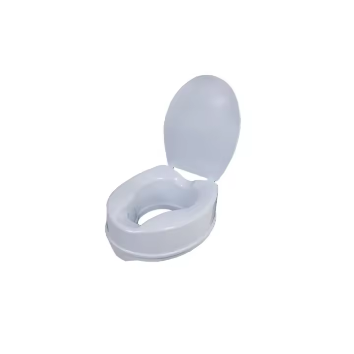 Sanitec Elevador de WC Adulto Con Tapa - Adaptador Universal - 1