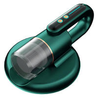 Aspirador portátil inalámbrico para cama de coche, eliminador de ácaros domésticos, succión UV, inteligente, pequeño, verde oscuro - details 0