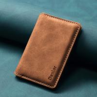 EUCAGR Portafotillas De Crédito Con Protección RFID Funda Magnética Para Teléfono Con 3 Slots De Tarjeta Cuero Sintético Seguro Para ID Y Tarjetas Regalo Para Hombres - details 2