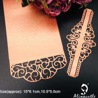 Alinacutle Teadrop Edge Nesting Frame Corte De Metal Para Scrapbooking Y Manualidades En Papel Y Cartón Plantillas De Tarjeta Hechas a Mano - details 21