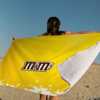 Toalla De Playa Y Baño Anime M&M Snacks Para Niños Absorbente Y Suave Para Viajes Camping Gimnasio Tamaño 30x30 Cm 30x60 Cm 76x182 Cm 50x100 Cm - details 6