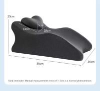 Almohada De Memoria De Espuma Para Levantar La Cama Almohadilla De Alivio De Presión Para Dormir En La Cama Conformidad Concava Material De Espuma Sin Químicos Altos - details 8