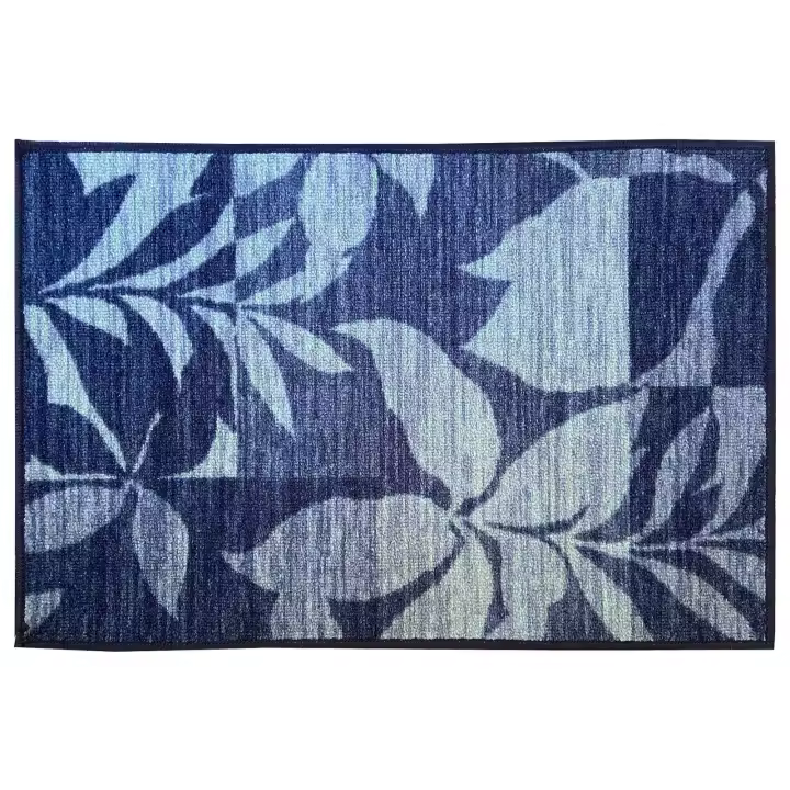 alfombras entrada cocina flor gris 50x80 7350001-3 - 1