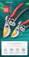 Tijeras De Jardinería Importadas SK5 Para Frutas Y Árboles De Acero Inoxidable Resistentes a Ramas Duras Herramienta De Podar Laboriosa - details 0