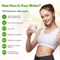 Medidor TDS, TDS 3 en 1, EC y termómetro, medidor de PPM preciso y confiable, kit de prueba digital de calidad del agua para agua potable, grifos, pozos, piscinas, acuarios, sistemas RO/DI, hidroponía - details 4