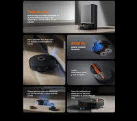Official | Xiaomi Robot Vacuum X20 Max, Ventilador de succión superpotente de 8000 Pa, Innovadora tecnología antienredos para cortar los pelos, Evita obstáculos de forma inteligente y fluida - details 1