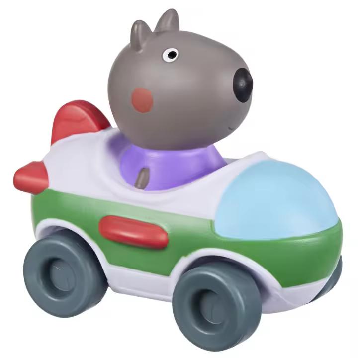 HASBRO - Coche Peppa Pig y amigos -  Mini cochecitos del abuelo Pig, Pedro Pony, Danny Dog, Richard Rabbit entre otros personajes - Juguetes Infantiles para niños y niñas - Coleccionable -  Divertido - Idea de Regalo - Edad recomendada mayores de 3 años - 1