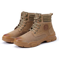 Botas De Seguridad Con Punta De Acero Resistente Al Desgaste Y Al Agujero Botas De Trabajo Impermeables Para Construcción Industrial Para Hombres - details 10