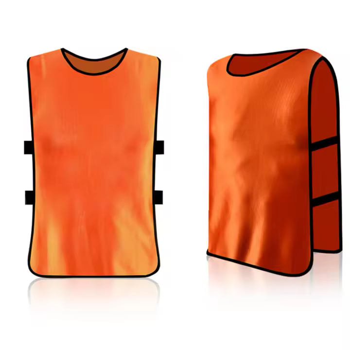 Chaleco De Fútbol Para Adultos Y Niños Deporte Entrenamiento Rápido Secado BIBS Camisetas Malla Para Baloncesto Cricket Fútbol Rugby - 1