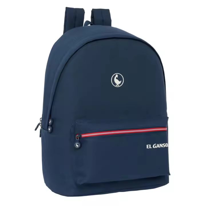Mochila Doble Para Portatil 15,6" Con Usb El Ganso "Classic" 31X44X18Cm (Safta 612409820) - 1