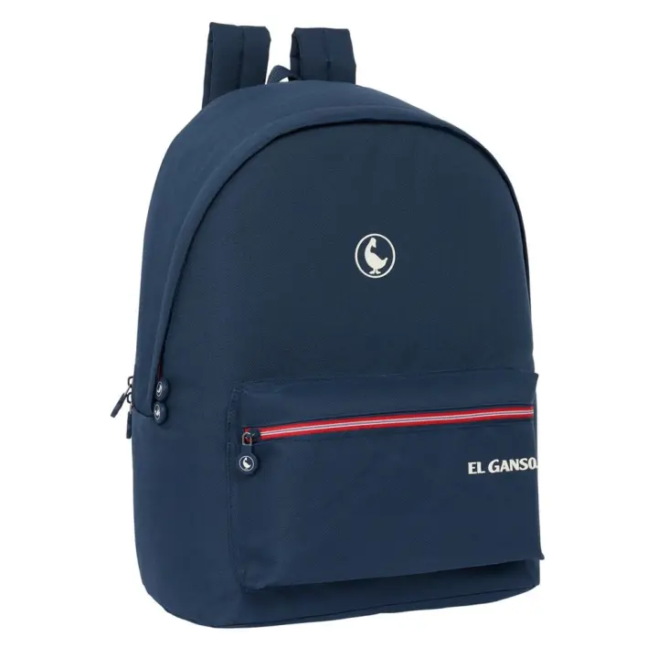 Mochila Doble Para Portatil 15,6" Con Usb El Ganso "Classic" 31X44X18Cm (Safta 612409820) - 1