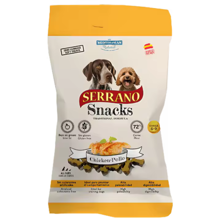 Mediterranean Natural Snacks Serrano Pollo 85 gr - 1