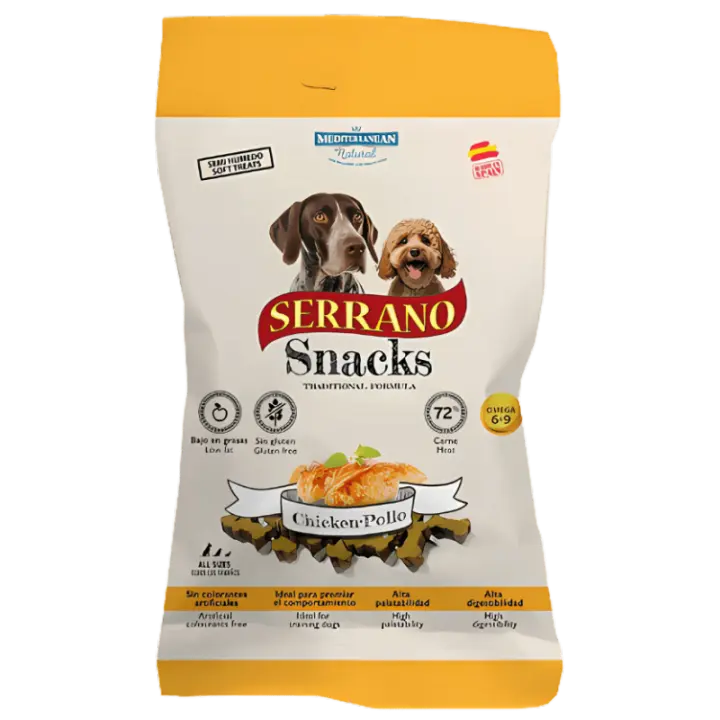Mediterranean Natural Snacks Serrano Pollo 85 gr - 1