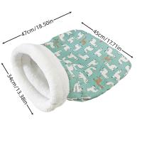 Bolsa De Dormir Para Mascotas De Invierno Cozy Con Tunnel Para Gatos Y Perros Algodón Transpirable Y Cómodo Juguete Para Perros Y Gatos - details 6