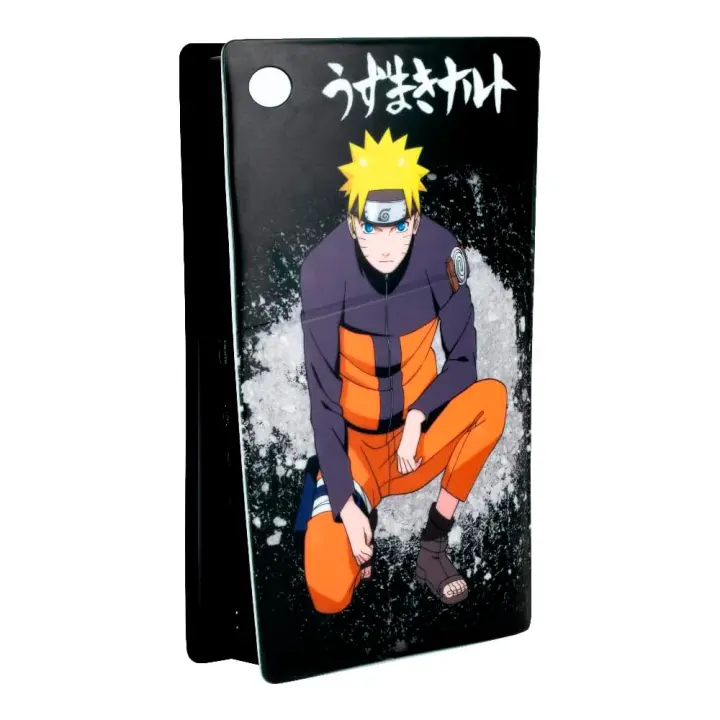 PS5 SLIM FUNDA DE SILICONA NARUTO PS5 SLIM KONIX - Funda de Silicona para PS5 Slim - Protector de silicona para PS5 Slim Konix - Cover Ps5 Slim - 1