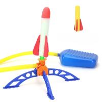 Juego De Juguete Para Niños Con Launcher De Rocket De Aire Con Bomba De Pies Juego Deportivo Al Aire Libre Desarrolla La Capacidad De Agarrar Y Moverse - details 6
