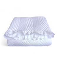 Colcha Bouti Blanca Lavada Lisa | Estilo Minimalista y Acolchado Elegante | Microfibra Ligera | Para Hogares y Hoteles - details 4