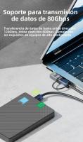 Adaptador De Carga Rápida USB4 V2.0 120Gbps Tipo C 90 Grados 240W 5A Convertidor De Datos OTG Para MacBook Laptop Phablet NNBILI - details 2